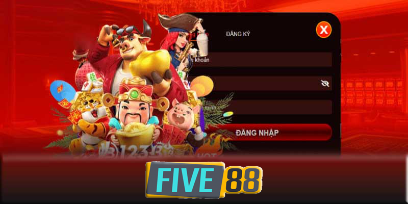 Đăng nhập FIVE88 - Đăng nhập dễ dàng, nhận ngay ưu đãi VIP