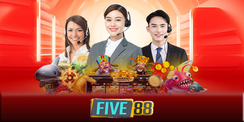 Các kênh liên hệ với FIVE88